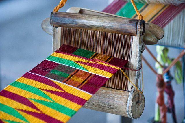 The Art of Kente Weaving in Ghana