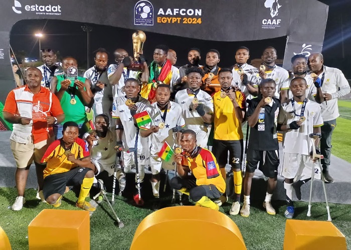 Ghana’s Black challenge triumphs in 2024 Amputee AFCON