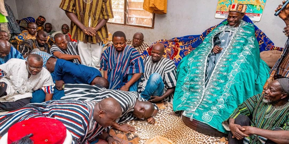 Gonja King Blesses Bawumia’s bid to be president