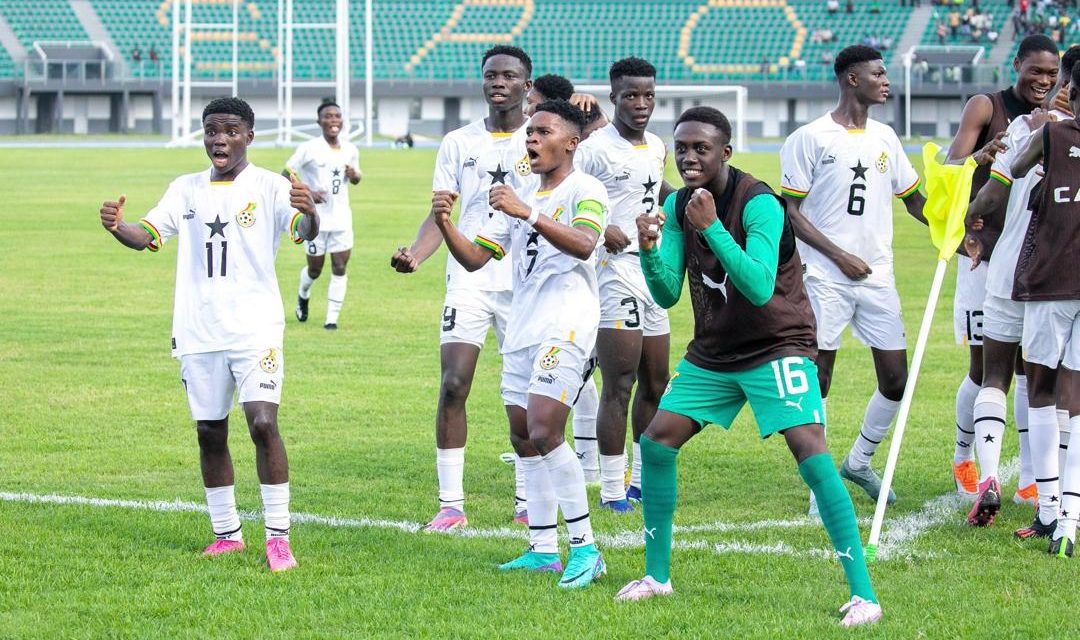Ghana’s Black Starlets Shine With 5-1 Victory Over Cote d’Ivoire