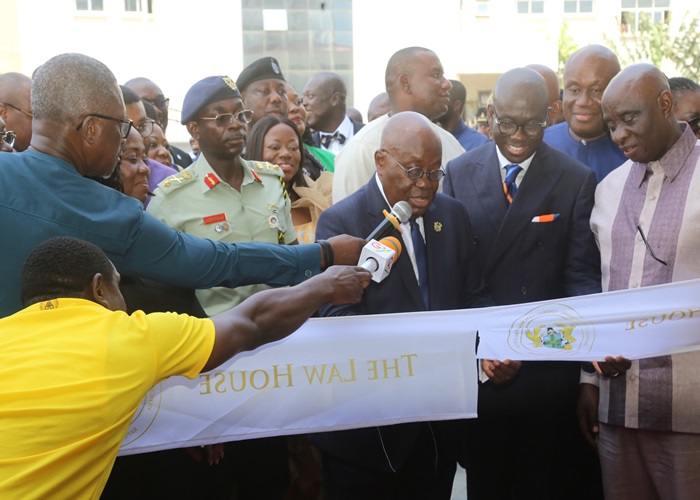New 12-story Law House inaugurated in Accra