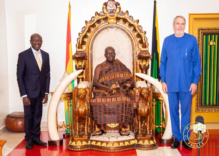 New MTN CEO visits Asantehene, promises better services