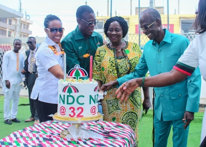 Winning December Polls is NDC’s target as it marks 32nd anniversary