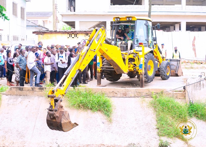 Work begins on Nima-Paloma drains