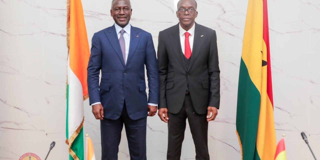 President of The National Assembly of Cote D’Ivoire Calls on Speaker Bagbin