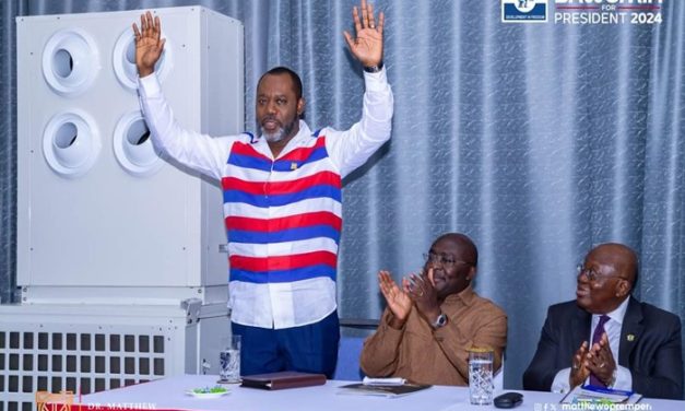 Dr prempeh pledges service, leadership and rallies NPP members to come on board