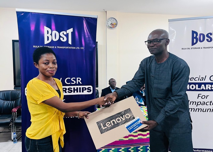 BEST provides laptops to 50 UMaT students
