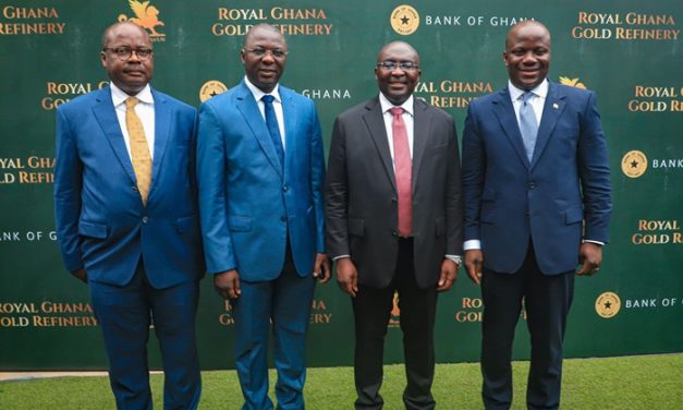 Dr Bawumia inaugurates State-of-the-Art Royal Ghana Gold Refinery