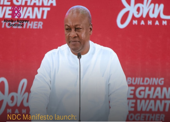NDC manifesto outlines promises ahead of December polls