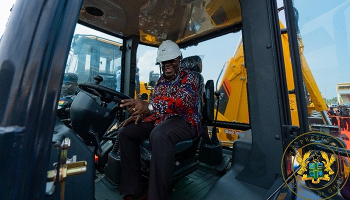 2,240 Machines for road upgrades, creating 10,000 jobs