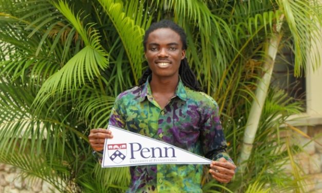 Tyrone Iras Marhguy Obtains Full Scholarship To Study At The University Of Pennsylvania
