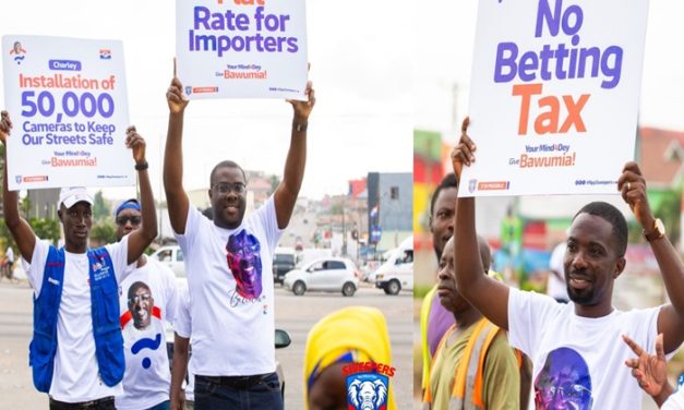 Awuku, Miracle lead street campaign of NPP Sweepers