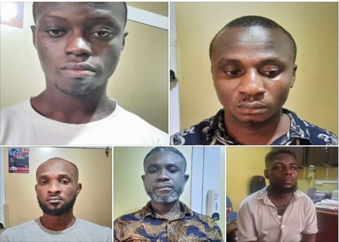 Police secure conviction of 5 armed robbers in Ashanti region