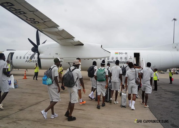 Black Stars arrive in Kumasi for Angola encounter