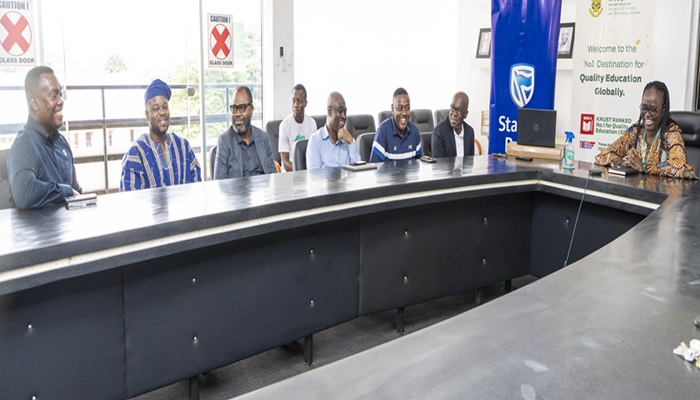 Stanbic Bank donates 50 laptops to support Girls in STEM education at KNUST