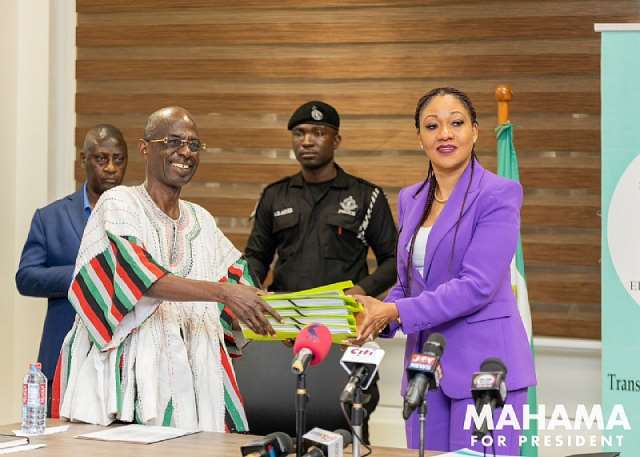 Asiedu Nketia files Mahama’s nomination forms