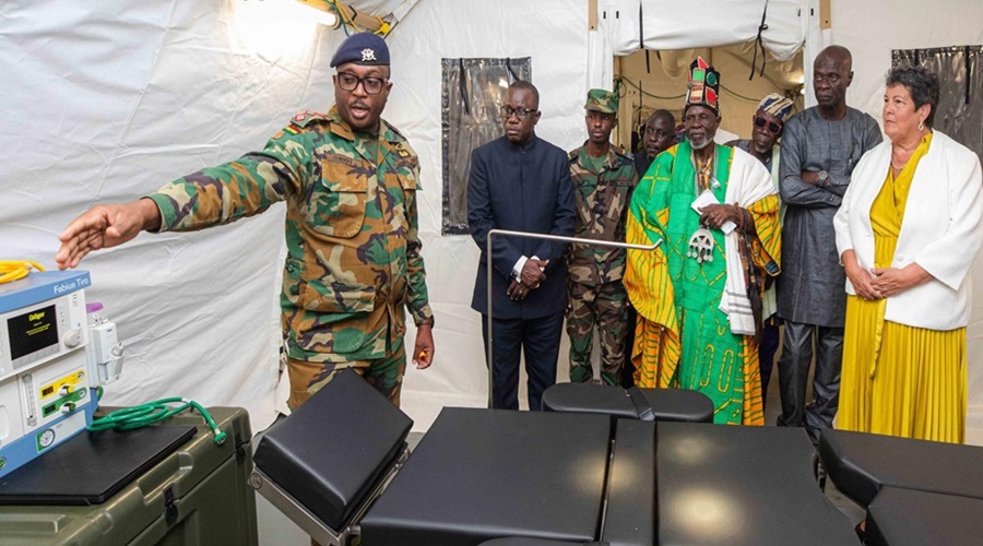 US donates GH₵78m Mobile Field Hospital to GAF