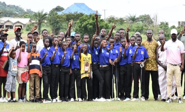 Captain One Golf Society, Pra River Golf Links outdoor Shama Kids Project