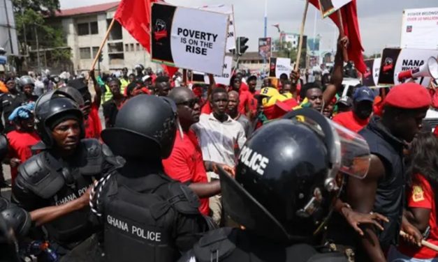 Police deny coercion claims in Democracy Hub protest re-enactment