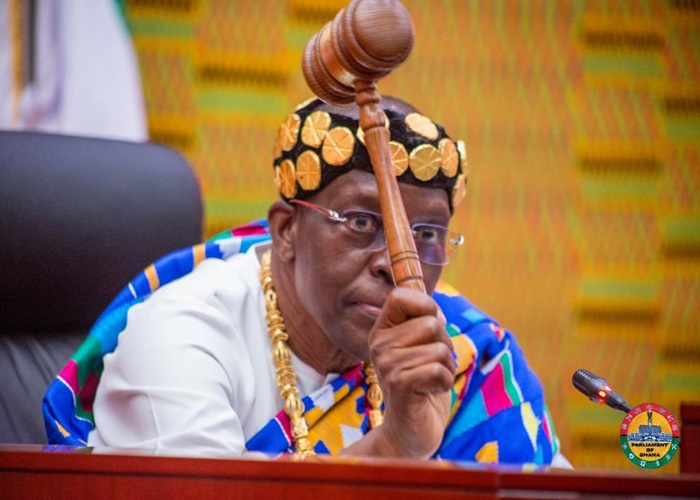 Bagbin adjourns Parliament indefinitely again