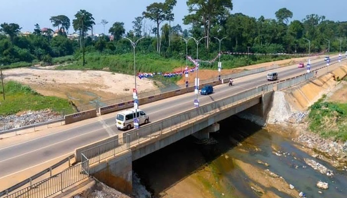 President Akufo-Addo inaugurates bridge that has claimed 9 lives in 2 years