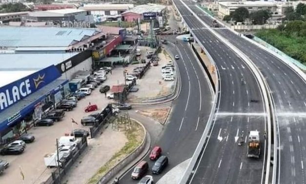 President Akufo-Addo inaugurates Flower Pot Interchange, 14 others in progress