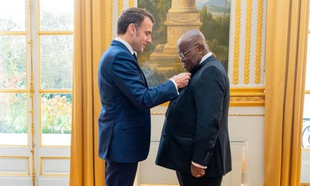France bestows highest national honour on Akufo-Addo