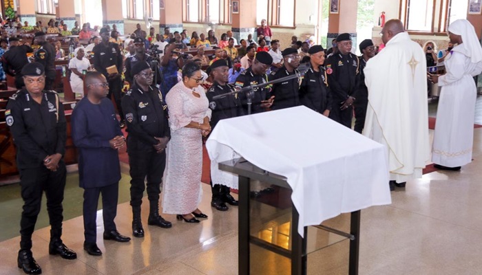 IGP and Police Commanders worship with churches to promote peaceful elections