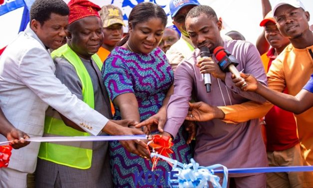KOZIE inaugurates road and bridge projects in Adentan
