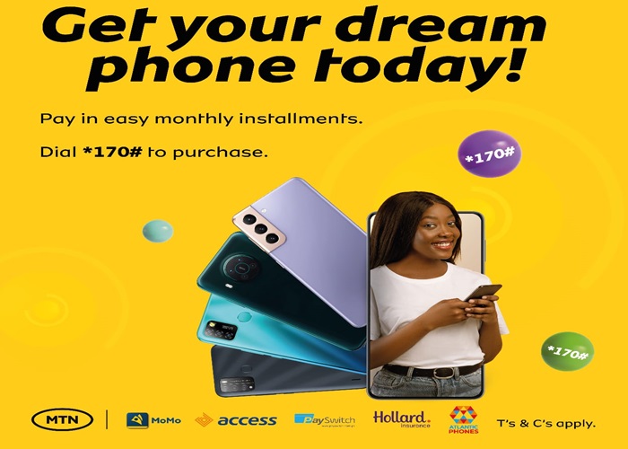 MTN Ghana partners with Access Bank to offer flexible smartphone payment service