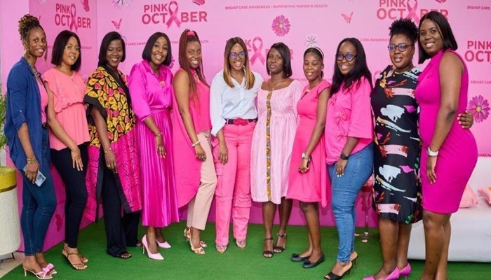 MTN employees support breast cancer patients