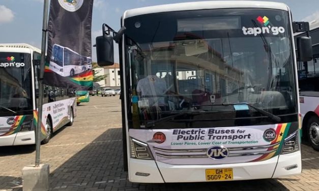 Dr Bawumia unveils 100 electric buses for Metro Mass Transit