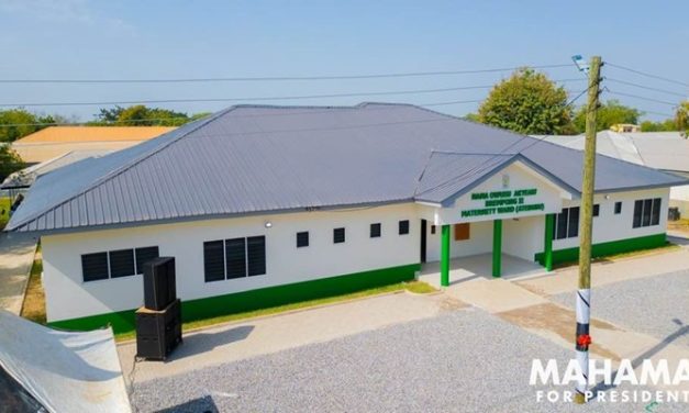 John Mahama builds maternity facility for Atebubu