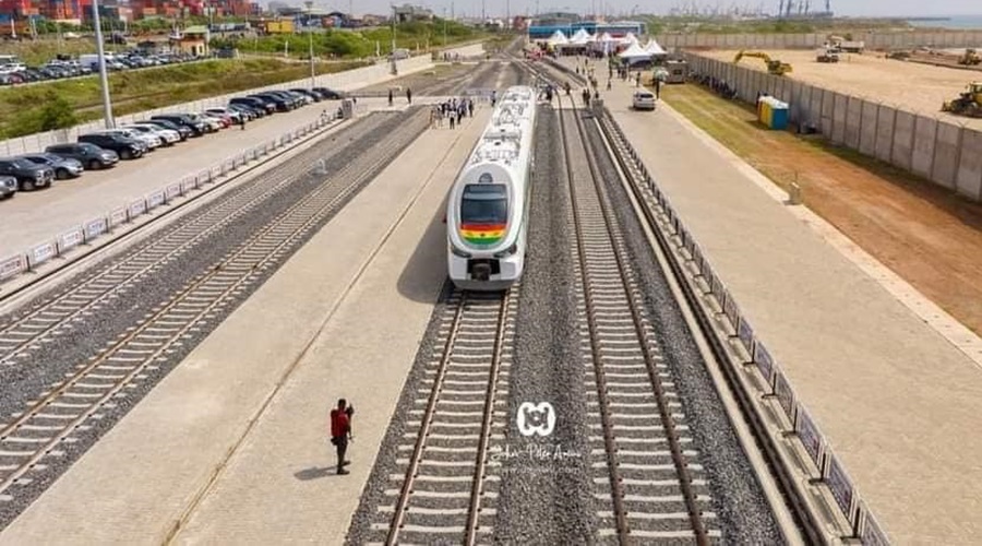 Akufo-Addo commissions Tema-Mpakadan railway line and diesel trains
