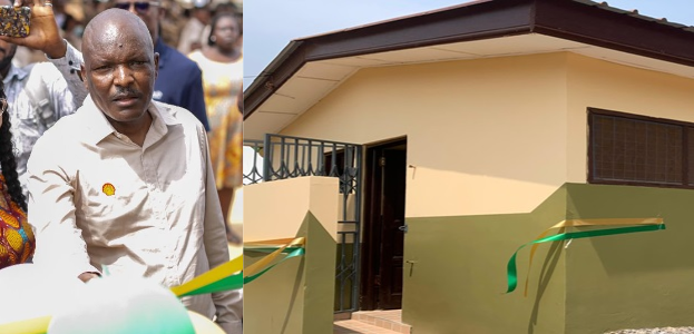 Vivo Energy renovates 9-seater toilet facility at La Enobal Basic School