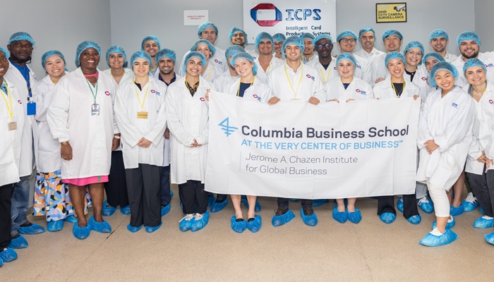 Margins ID Group showcases smart card innovation to Columbia University MBA Students
