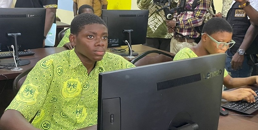 MTN Ghana Foundation hands over ICT center to Yilo Krobo SHS