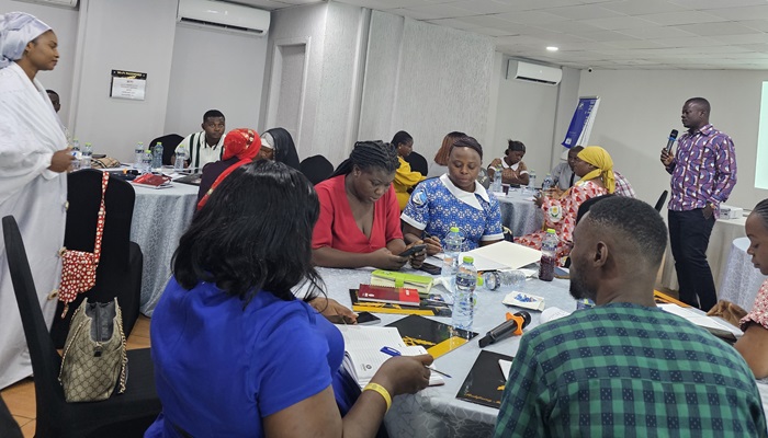 Oxfam Ghana, GHS train 36 healthcare professionals