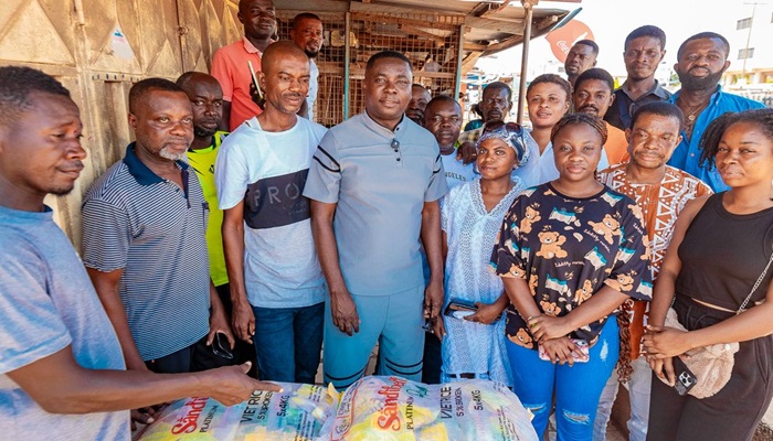 Dr Boako spends Easter with Tano North youth in Accra