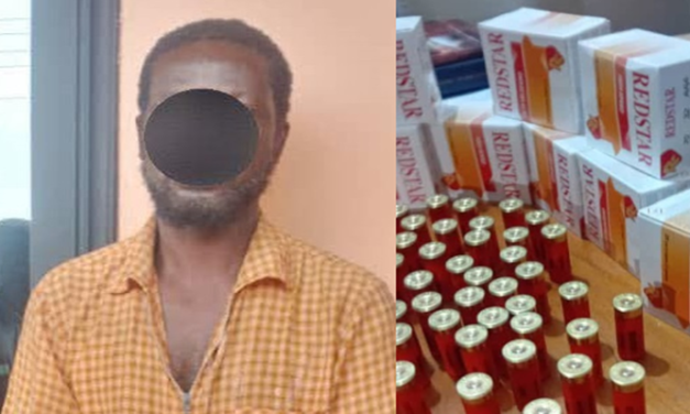 Police intercepts 30,000 pieces of ammunition
