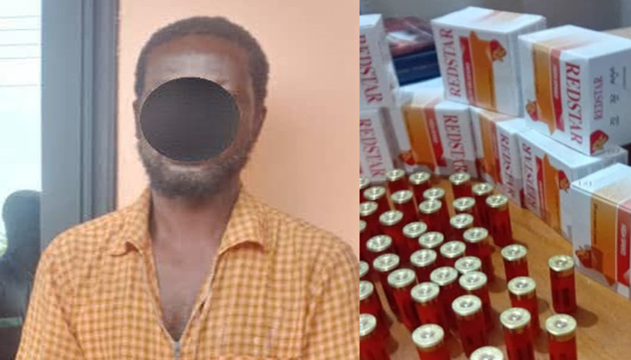 Police intercepts 30,000 pieces of ammunition