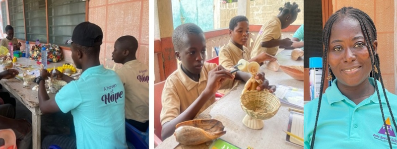 Free education and meals: One woman’s gift to special needs kids