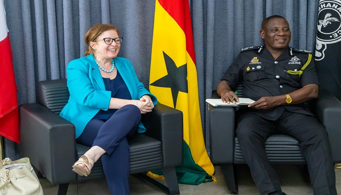 Italian Ambassador Pays Courtesy Call on Inspector-General of Police