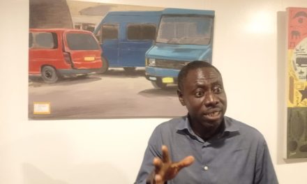 Caleb Otutu and Charles Paddy Sawyer showcase works at Accra City Hotel