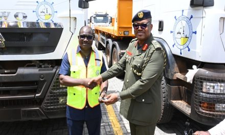 GPHA unveils 15 brand new trucks for operations in Tema Port