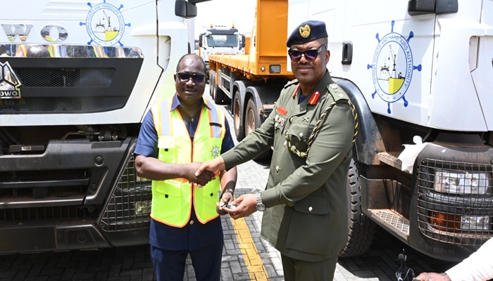 GPHA unveils 15 brand new trucks for operations in Tema Port