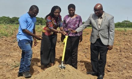 MTN Ghana cuts sod for GH₵3m Vegetable Training Centre at UG