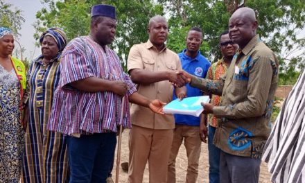 MCE cuts sod for Nandom health, agric directorates offices