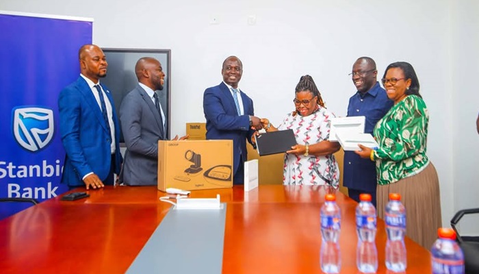 Stanbic donates ICT equipment to UHAS for digital learning